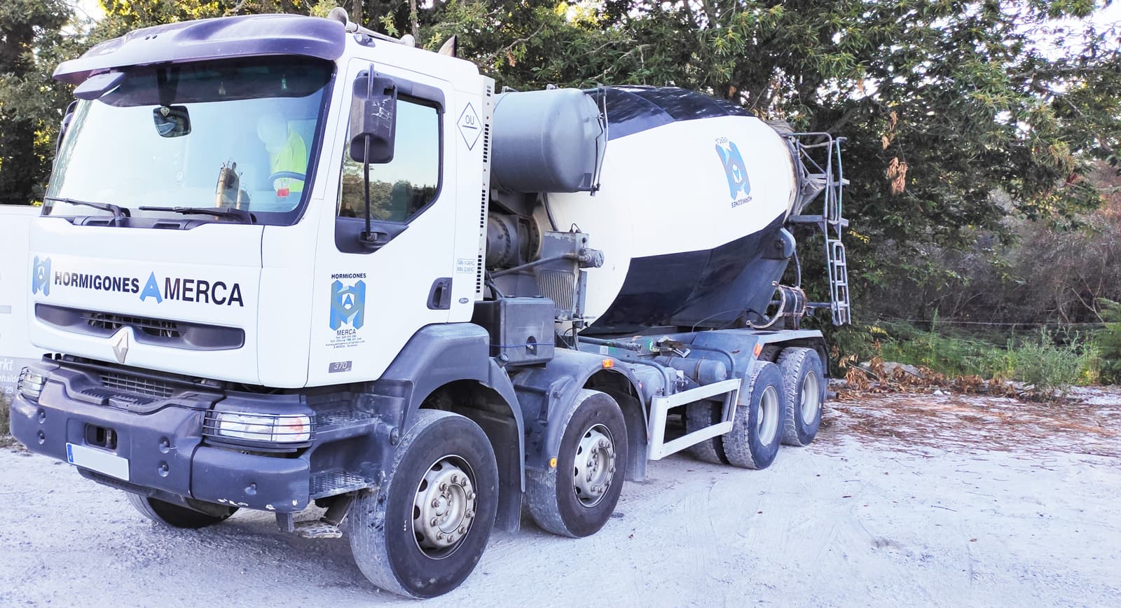 Transporte de áridos en la provincia de Ourense y Pontevedra